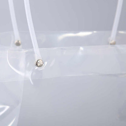 Sacoșe ghiveci transparente (set 10 buc)