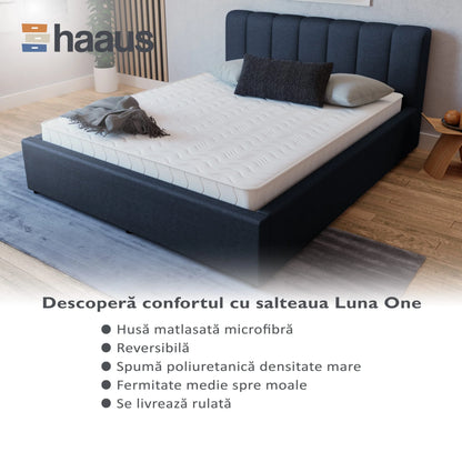 Saltea Ortopedica Luna One, reversibila, 90 x 200 x 16 cm