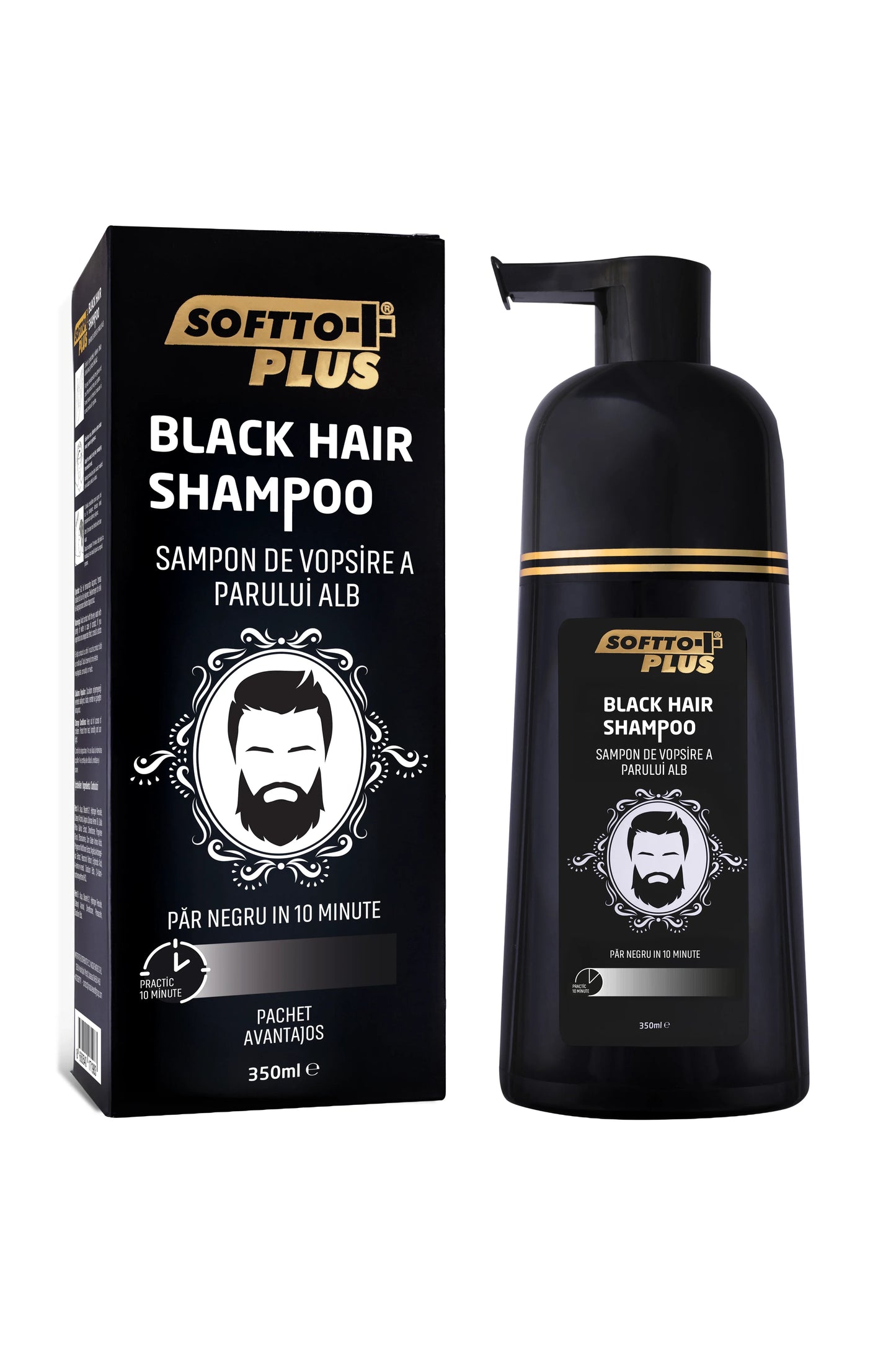 Sampon Black Hair 350 ml x 2