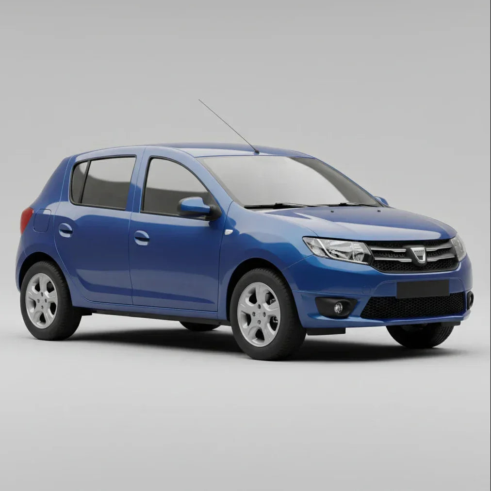 Covorașe Dacia Sandero 2012-2016 Compatibile | Red Edition – TeamCar®
