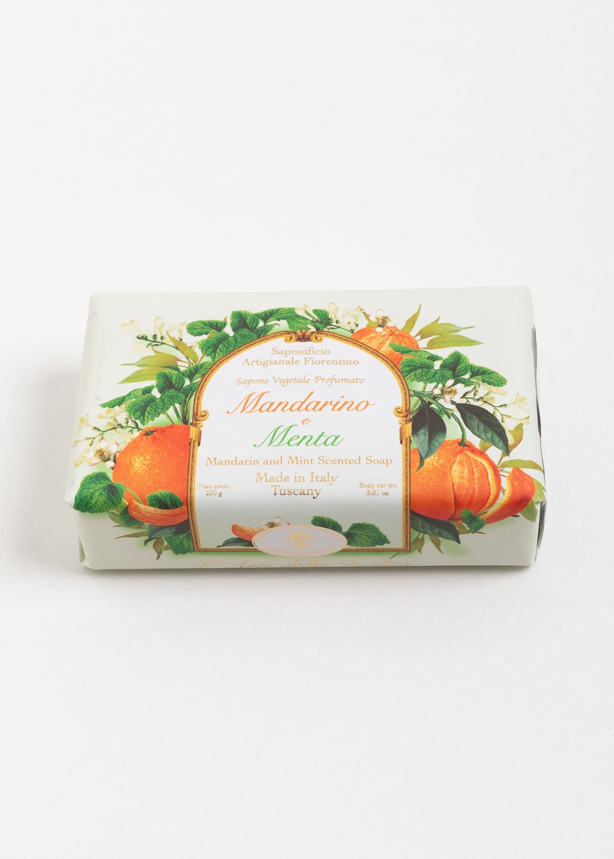 Săpun Natural Fiorentino Mandarine și Mentă Handmade