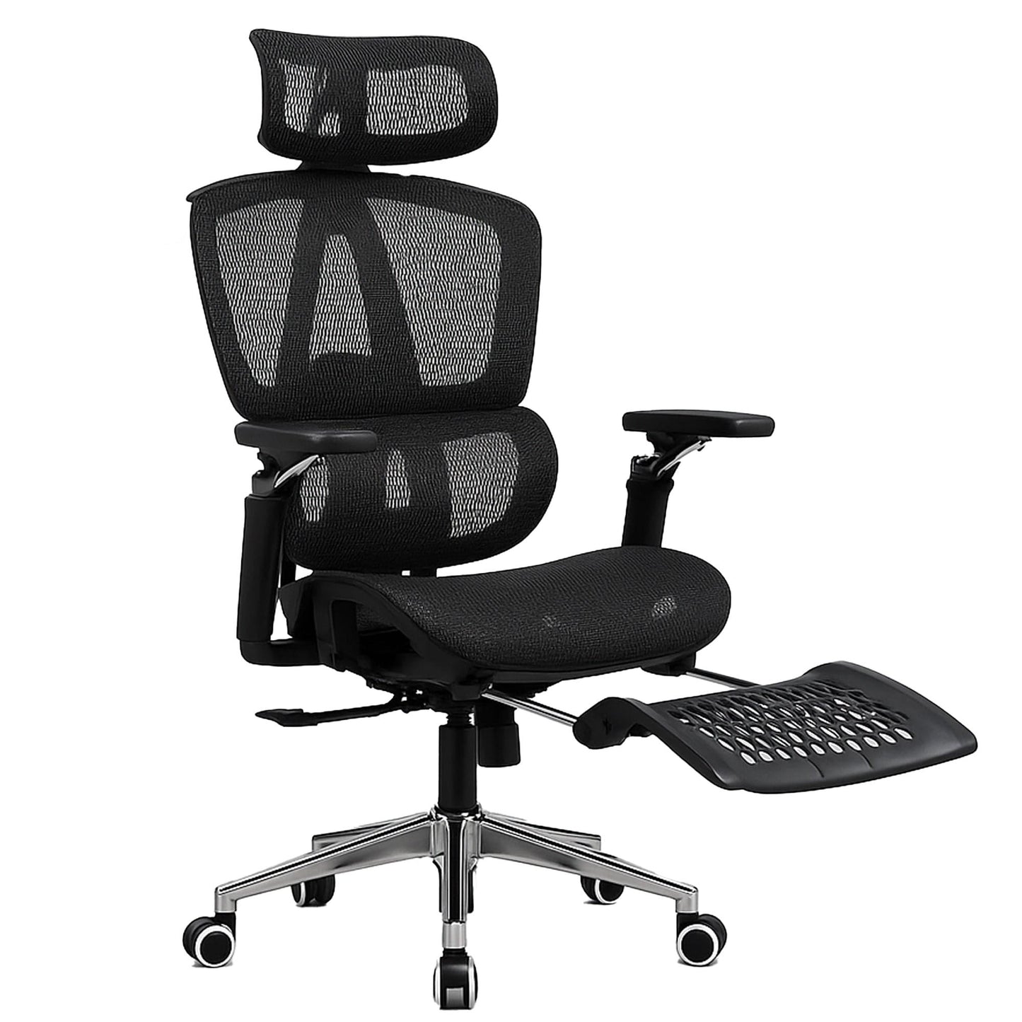 Scaun birou ergonomic Timebox, 360°, 9D armrest, 8D tetiera, Negru