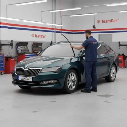 Ștergătoare Skoda Superb 3V5 Combi 2015-prezent | Set Față Flat – TeamCar®