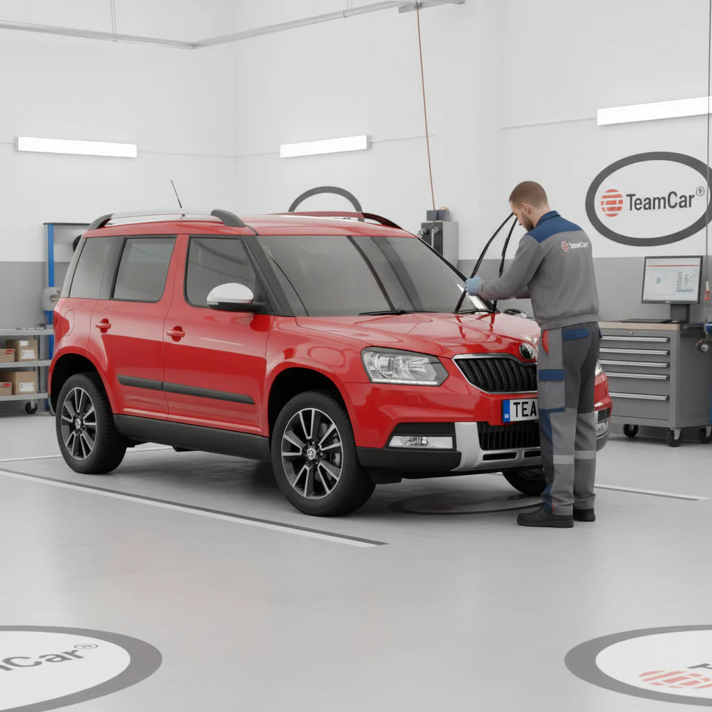 Ștergătoare Skoda Yeti 5L 2009-2017 | Set Față Flat – TeamCar®
