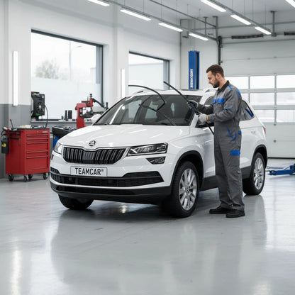 Ștergătoare Skoda Karoq NU7 2017-prezent | Set Față și Spate – TeamCar®