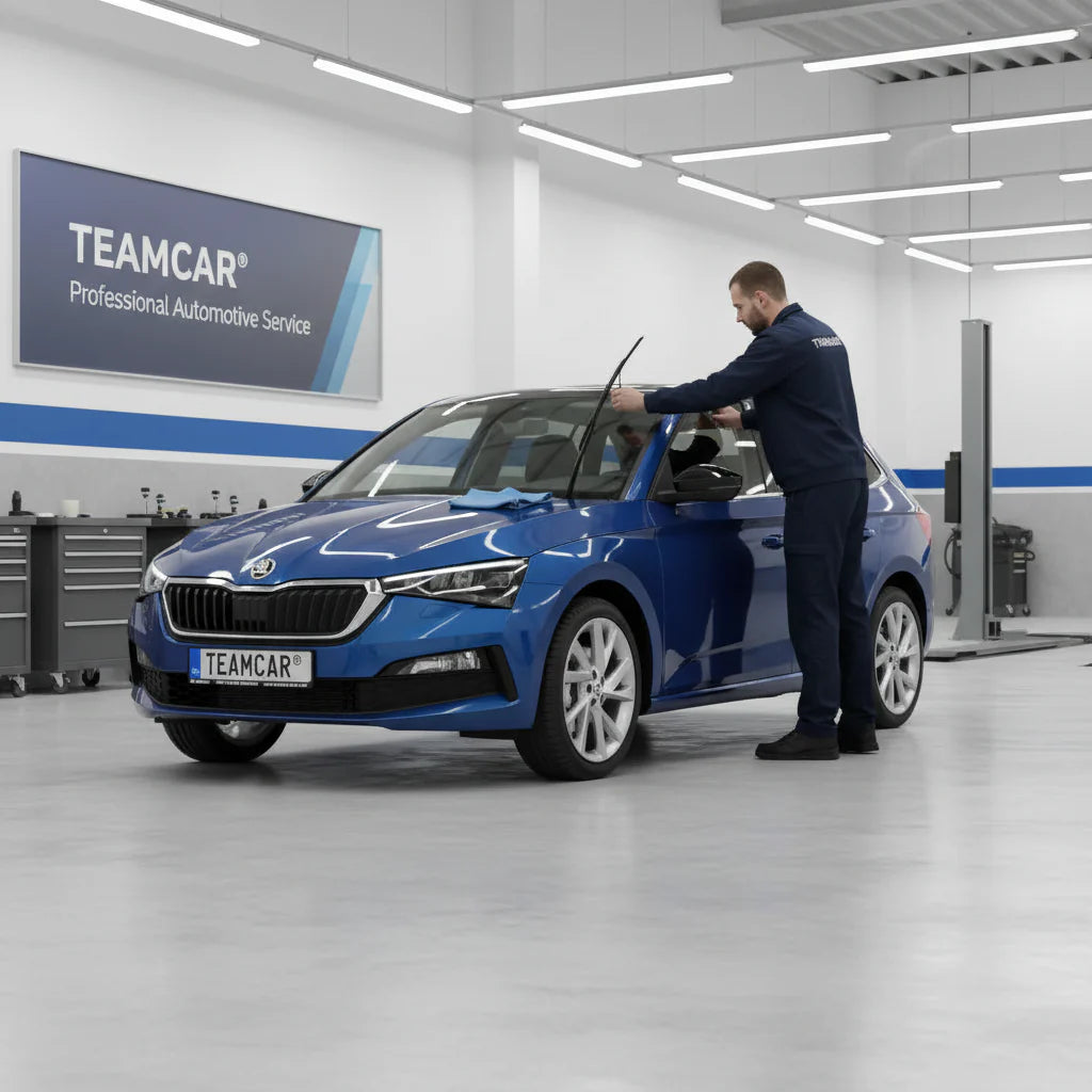 Ștergătoare Skoda Scala NW1 2019-prezent | Set Față Flat – TeamCar®