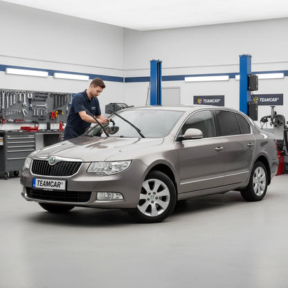 Ștergătoare Skoda Superb 3T4 2008-2015 | Set Față Flat – TeamCar®
