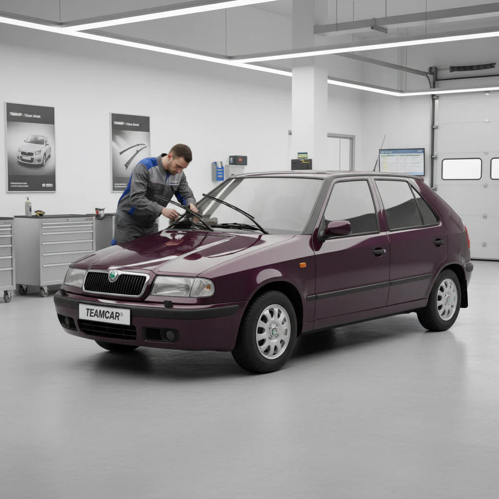 Ștergătoare Skoda Felicia II 6U1 1998-2001 | Set Față Flat – TeamCar®