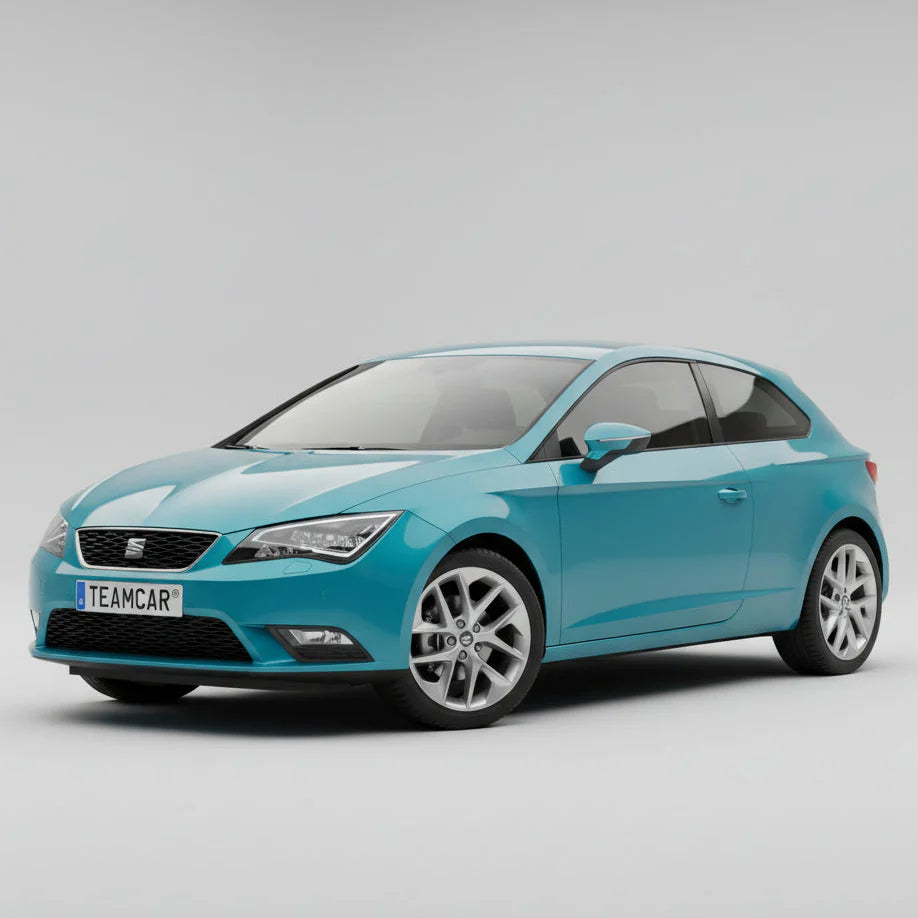 Covorase Seat Leon Hatchback 3 Usi Compatibile 2013-2017 | Blue