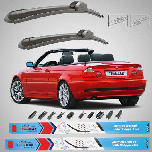 Ștergătoare BMW Seria 3 E46 Cabrio (1999–2006) | Set Față – TeamCar®