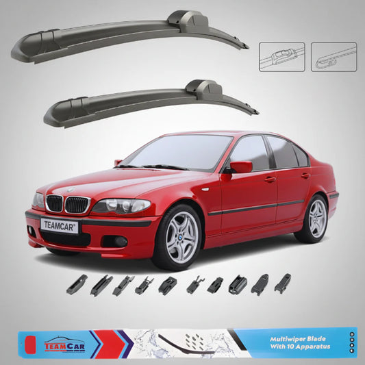 Ștergătoare BMW Seria 3 E46 Sedan (1998–2005) | Set Față – TeamCar®