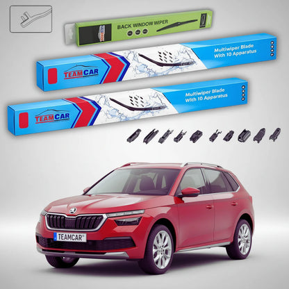 Ștergătoare Skoda Kamiq NW4 2019-prezent | Set Față și Spate – TeamCar®
