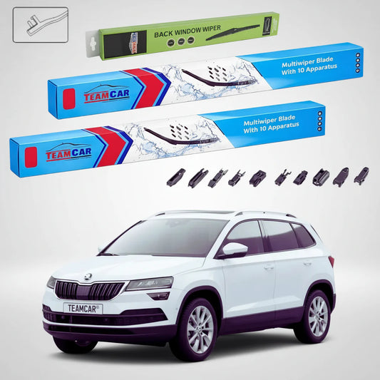 Ștergătoare Skoda Karoq NU7 2017-prezent | Set Față și Spate – TeamCar®