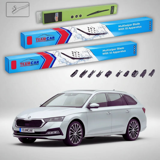 Ștergătoare Skoda Octavia IV Combi NX5 06.2022-prezent | Set Față și Spate Flat – TeamCar®