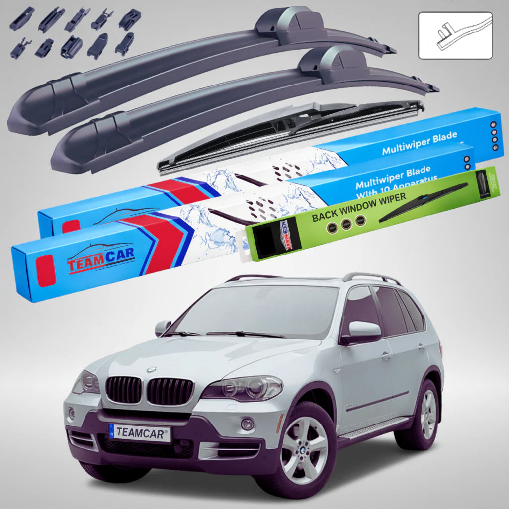 Ștergătoare BMW X5 E70 (2006-2011) | Set Complet – TeamCar®