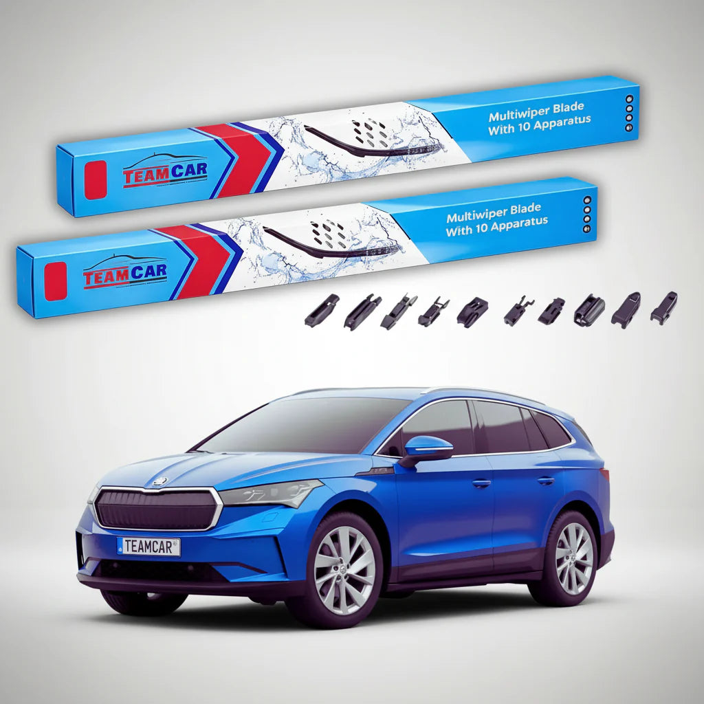 Ștergătoare Skoda Enyaq iV 50 2020-prezent | Set Dedicat Față Flat – TeamCar®