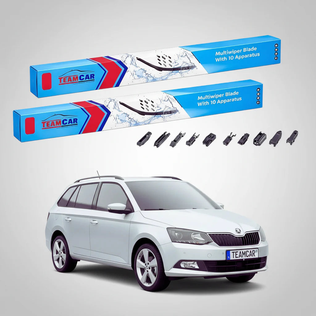 Ștergătoare Skoda Fabia III Combi NJ5 2014-2022 | Set Față Flat – TeamCar®