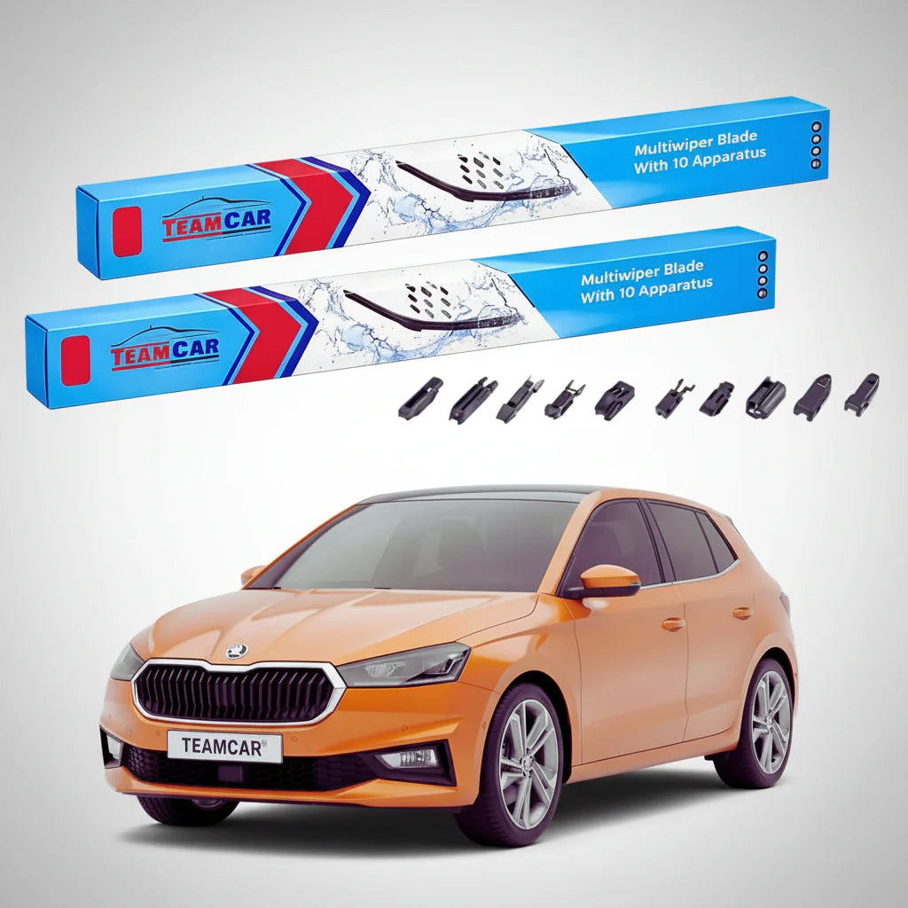 Ștergătoare Skoda Fabia IV PJ3 2021-prezent | Set Față Flat – TeamCar®