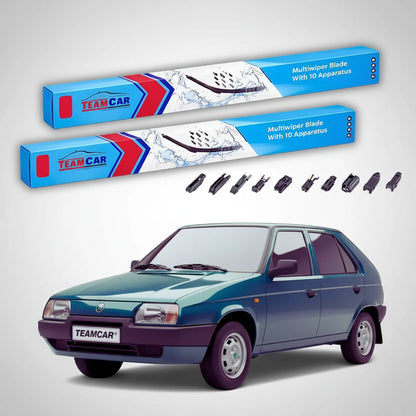 Ștergătoare Skoda Favorit 781 1988-1994 | Set Față Flat – TeamCar®