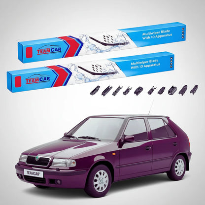Ștergătoare Skoda Felicia II 6U1 1998-2001 | Set Față Flat – TeamCar®