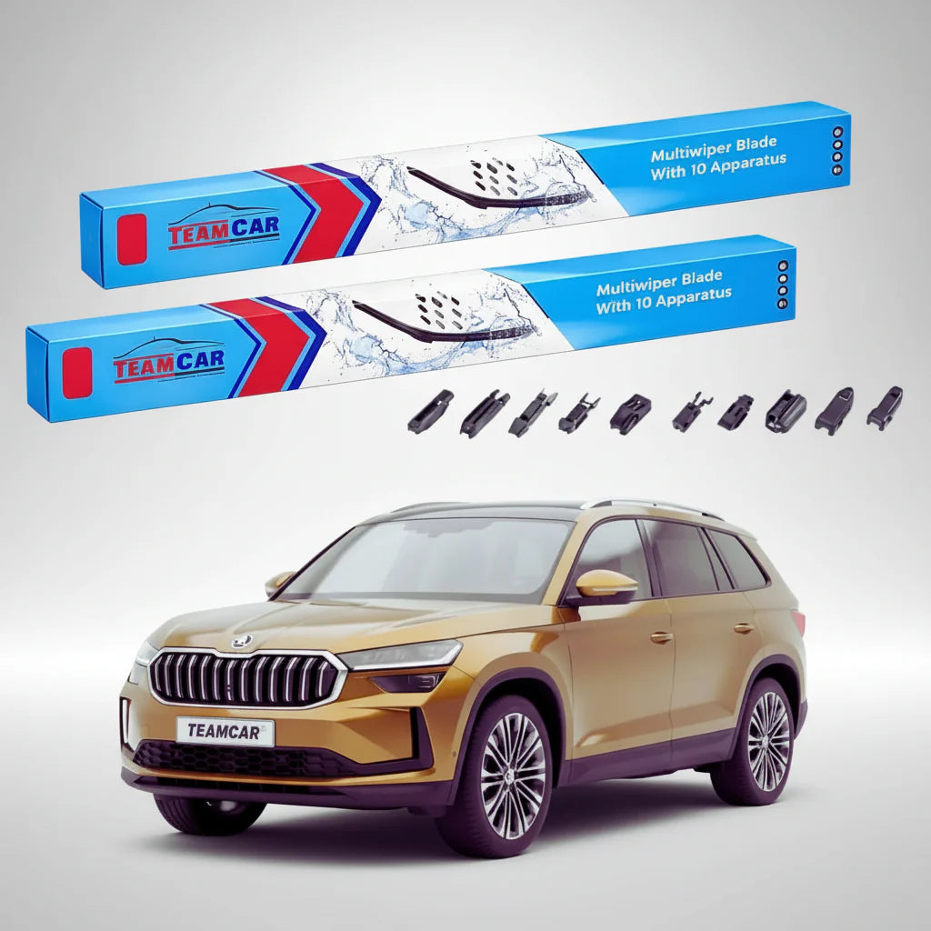 Ștergătoare Skoda Kodiaq II PS7 2024-prezent | Set Față Flat – TeamCar®