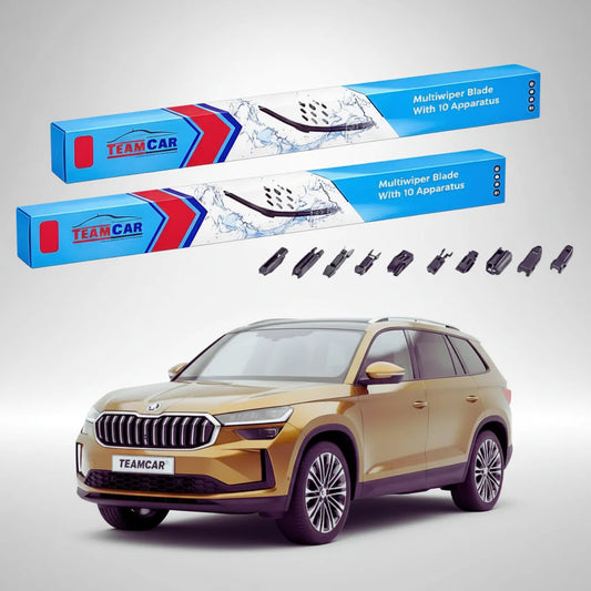 Ștergătoare Skoda Kodiaq II PS7 2024-prezent | Set Față Flat – TeamCar®