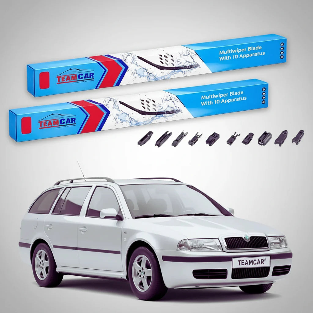 Ștergătoare Skoda Octavia I Combi 1U5 1998-2010 | Set Față Flat – TeamCar®