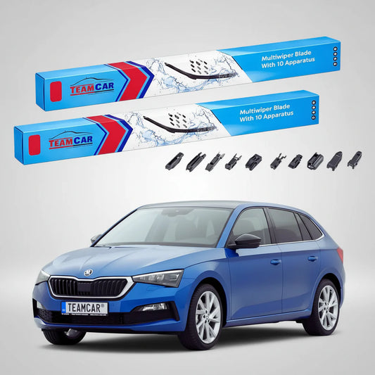 Ștergătoare Skoda Scala NW1 2019-prezent | Set Față Flat – TeamCar®