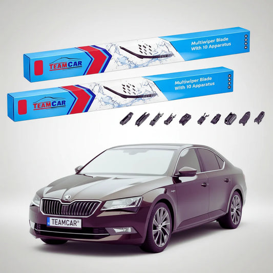 Ștergătoare Skoda Superb 3V3 2015-prezent | Set Față Flat – TeamCar®