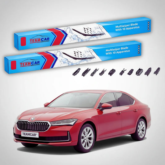 Ștergătoare Skoda Superb NZ3 2023-prezent | Set Față Flat – TeamCar®