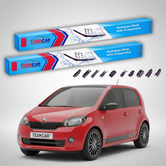 Ștergătoare Skoda Citigo 2012-2020 | Set Față Flat – TeamCar®