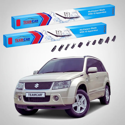 Ștergătoare Suzuki Grand Vitara II JT 5 Uși 2005-2008 | Set Față Flat Premium – TeamCar®