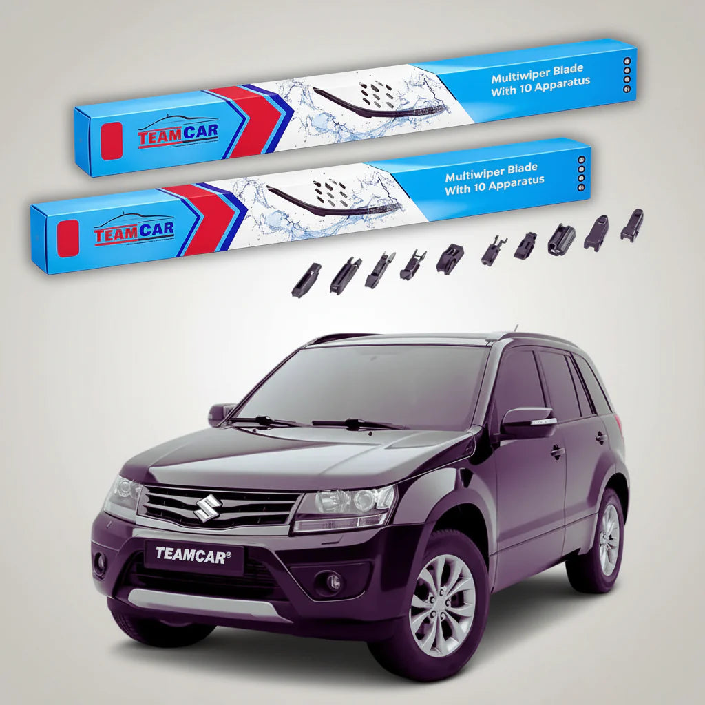Ștergătoare Suzuki Grand Vitara II JT 5 Uși 2012-2015 | Set Față Flat Premium – TeamCar®