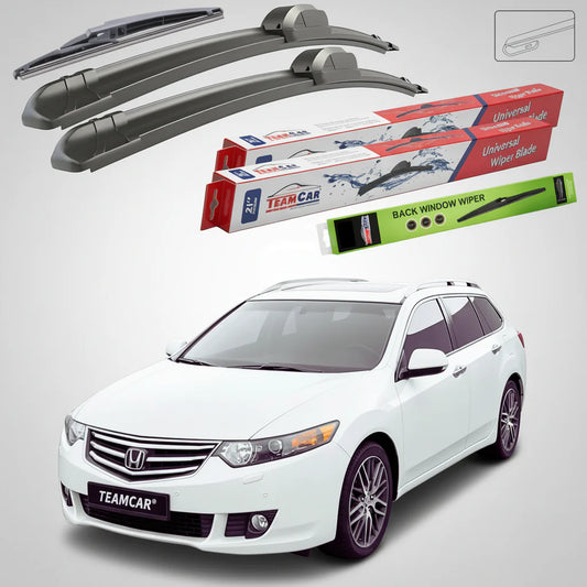 Ștergătoare Honda Accord VIII Tourer (2008–2015) Flat | Set Față Spate – TeamCar®