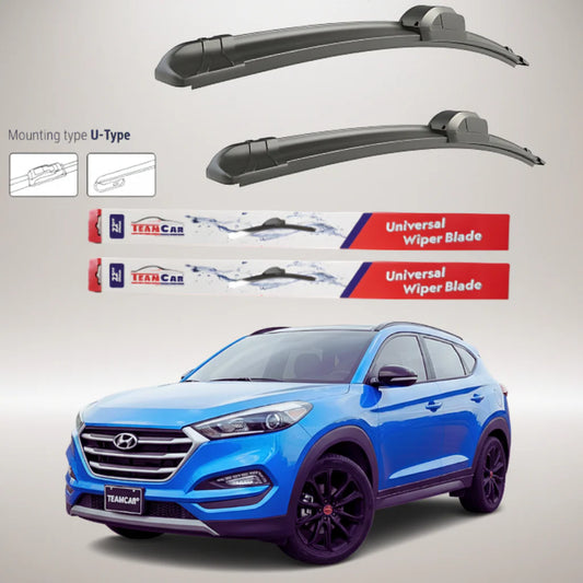 Ștergătoare Hyundai Tucson III (TL) (2015–2018) Flat | Set față – TeamCar®