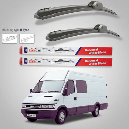 Ștergătoare IVECO Daily MK3 (2004–2006) Flat | Set față – TeamCar®