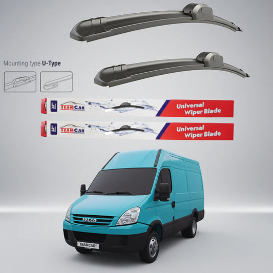 Ștergătoare IVECO Daily (2006–2009) Flat | Set față – TeamCar®