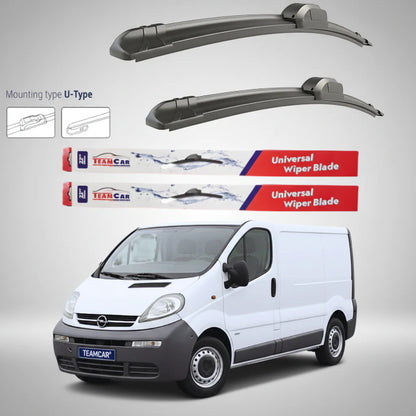 Ștergătoare Opel Vivaro Van L1H1 (2001–2006) Flat | Set față – TeamCar®