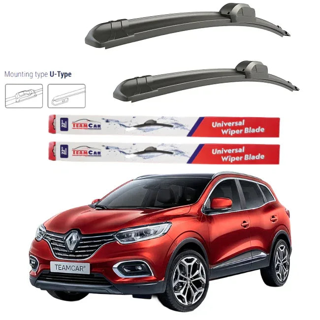 Ștergătoare Renault Kadjar Facelift (2018–2024) TeamCar® – Flat | Set față