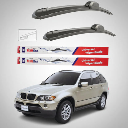 Ștergătoare BMW X5 E53 (2002-2006) Flat | Set Față – TeamCar®