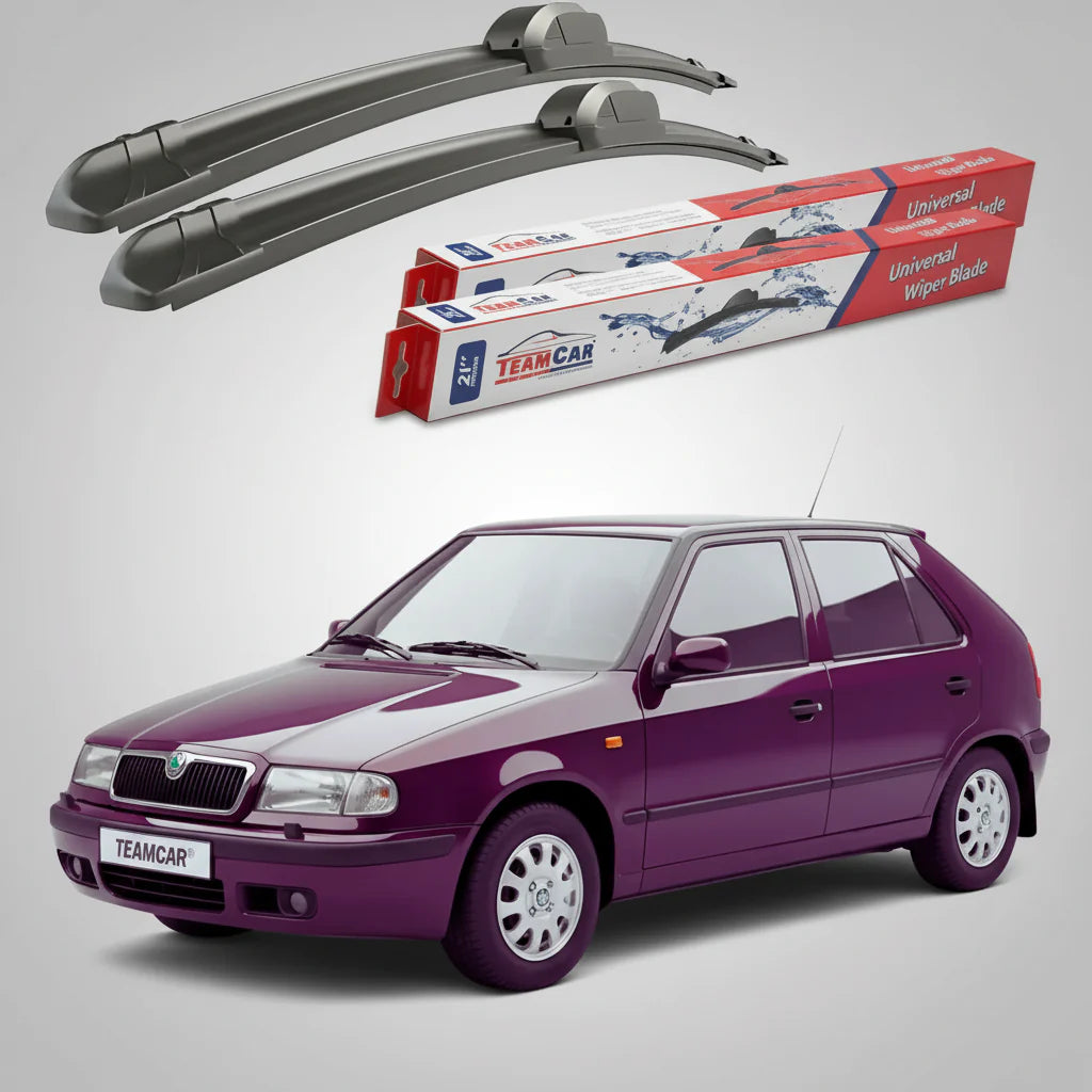 Ștergătoare Skoda Felicia II 6U1 1998-2001 | Set Față Flat – TeamCar®