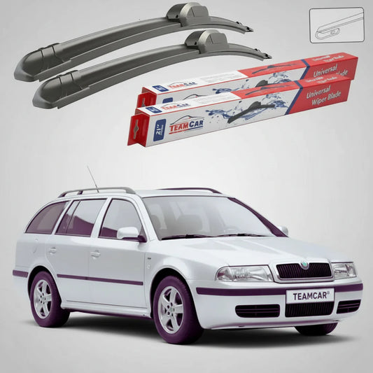 Ștergătoare Skoda Octavia I Combi 1U5 1998-2010 | Set Față Flat – TeamCar®