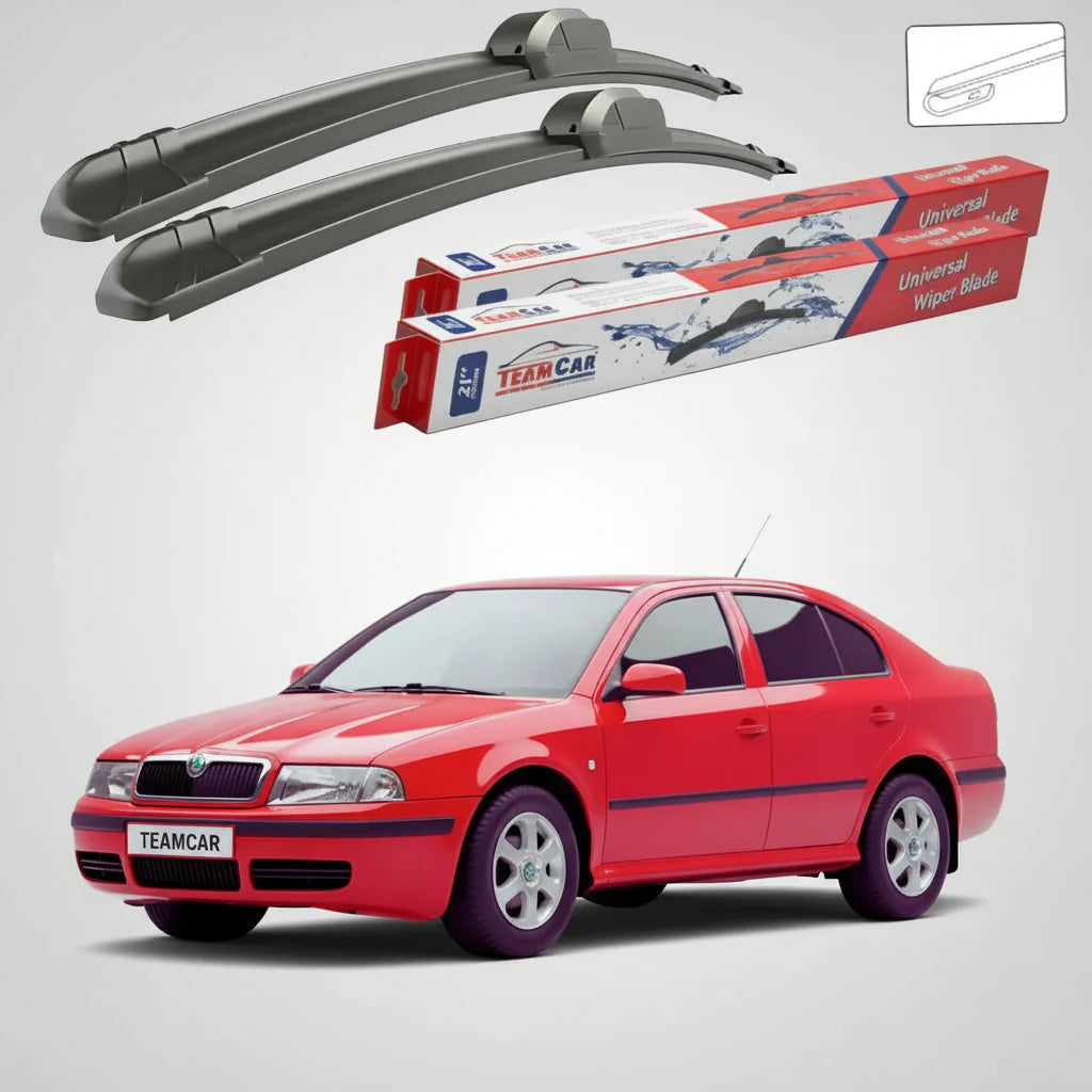 Ștergătoare Skoda Octavia I Tour 1U2 1996-2010 | Set Față Flat – TeamCar®