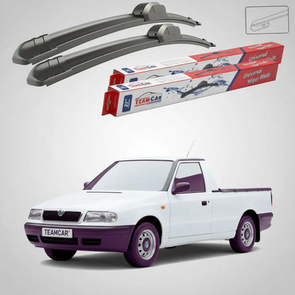 Ștergătoare Skoda Pick-Up 787 6U7 1991-2001 | Set Față Flat – TeamCar®