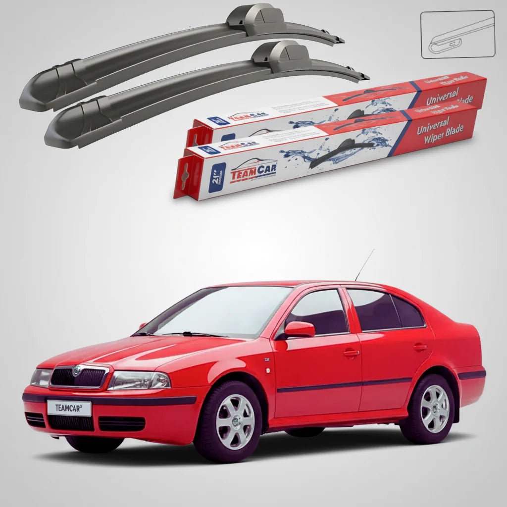 Ștergătoare Skoda Octavia I (1U2) (1996–2010) | Set Față Flat – TeamCar®