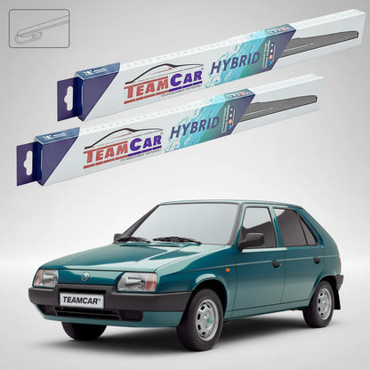 Ștergătoare Skoda Favorit 781 1988-1994 | Set Față Hibrid – TeamCar®