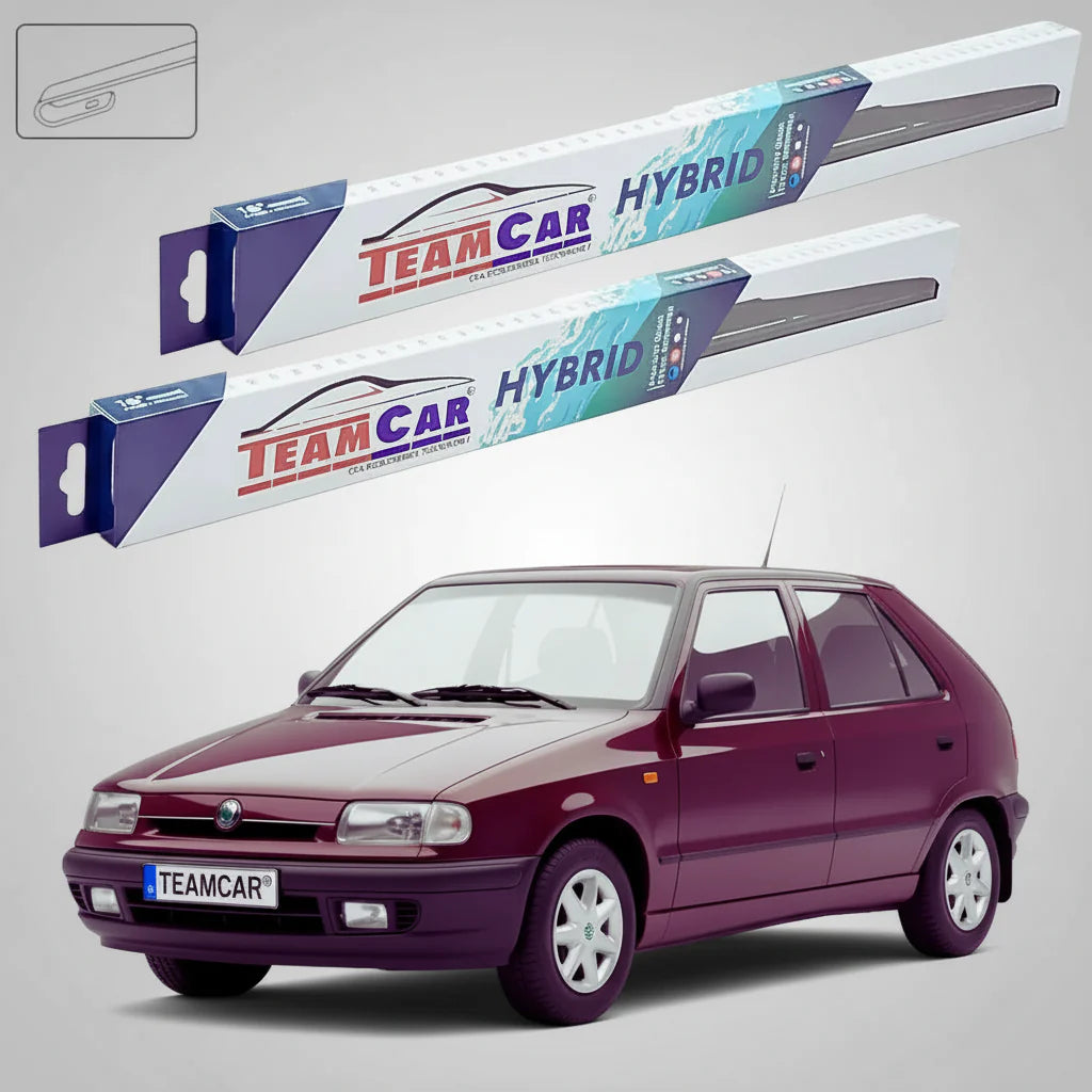 Ștergătoare Skoda Felicia I 6U1 1994-1998 | Set Față Hibrid – TeamCar®