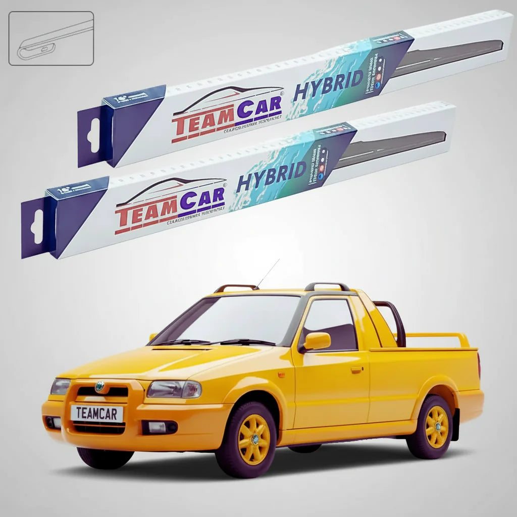Ștergătoare Skoda Felicia I Fun 797 1997-2002 | Set Față Hibrid – TeamCar®