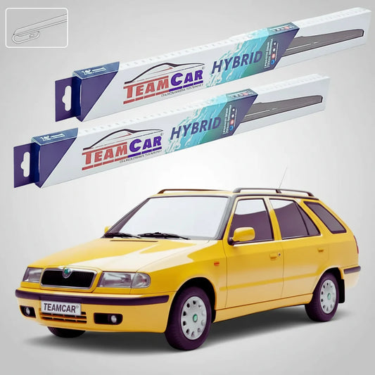Ștergătoare Skoda Felicia II Combi 6U5 1998-2001 | Set Față Hibrid – TeamCar®