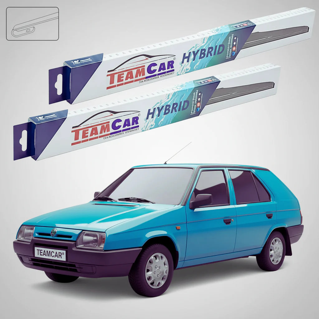 Ștergătoare Skoda Forman 785 1990-1995 | Set Față Hibrid – TeamCar®